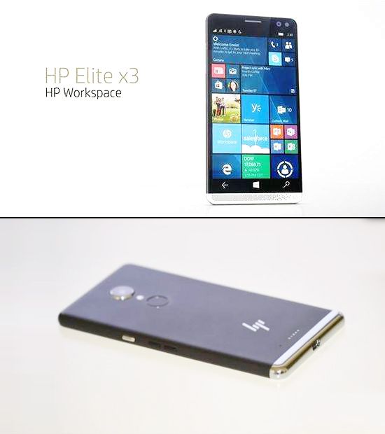 金屬鉻材質(zhì)手機(jī)——Elite x3